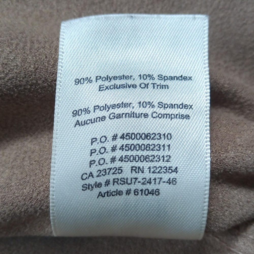Ptp15" Wilfred Faux Suede Tan Camisole Top - Picture 7 of 16